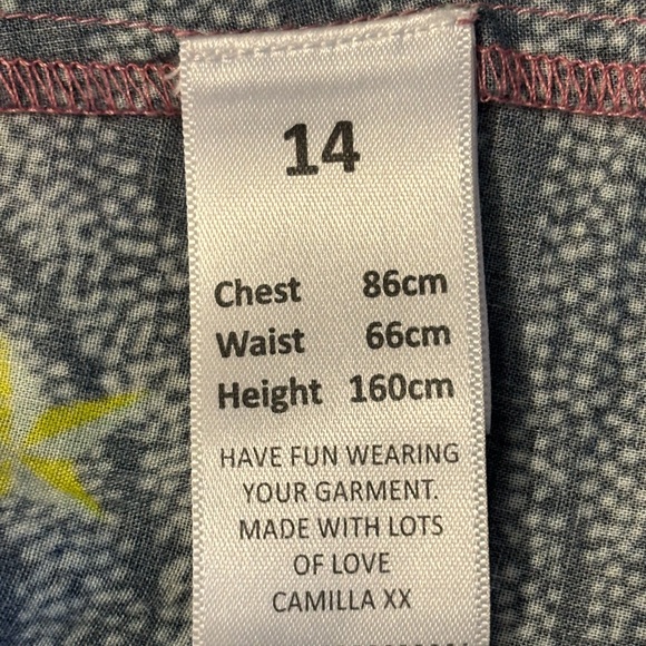 Milla by Camilla designer girls dress size 14. Wore once; like new. Colorful fun - Picture 6 of 9